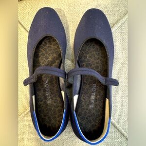 Rothy’s the Square Mary Jane - Deep Navy - 9
